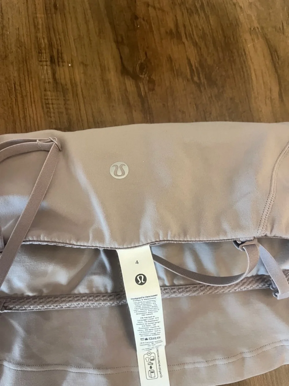 lululemon athletica Dusty Rose Sports Bra Top - Picture 2 of 3